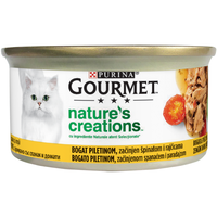 Gourmet Nature's Creations, File Pui si Spanac, 85 g - 1