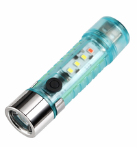 Lanterna LED Multifunctionala CB 023 cu Design Transparent si Incarcare USB - 1