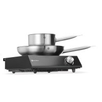 Set Plita cu inductie 3500W , cratita , tigaie, HENDI, Negru, 220-240V/3500W, 320x395x(H)95mm - 2