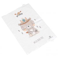 Saltea de infasat pliabila Cangaroo 60 x 40 cm Wild and free Bear - 1