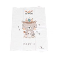 Saltea de infasat pliabila Cangaroo 60 x 40 cm Wild and free Bear - 5