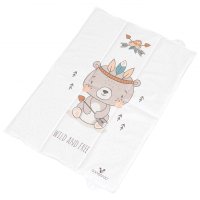 Saltea de infasat pliabila Cangaroo 60 x 40 cm Wild and free Bear - 4