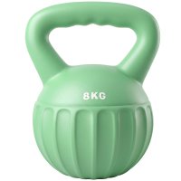 Kettlebell SPORTNOW 8 kg cu Mâner Antiderapant - Ideal pentru Antrenamente Acasă | Aosom Romania - 1
