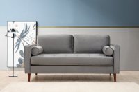 Canapea 2 locuri Jaber Gri 178x80 cm - 1