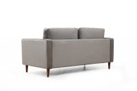 Canapea 2 locuri Jaber Gri 178x80 cm - 8