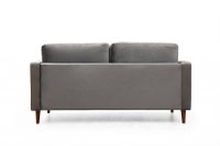 Canapea 2 locuri Jaber Gri 178x80 cm - 9