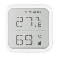 Detector wireless Hikvision DS-PDTPH-E-WE AXPRO pentru temperatura si umiditate - 1