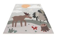 Covor eco copii My Greta Albastru deschis 115x170 cm - 2