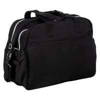 Geanta pentru scutece FreeON Style, impermbeabila, cu multiple buzunare, 39x32x18 cm, Black - 5
