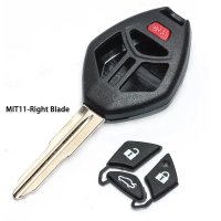 Carcasa Cheie Auto cu 4 butoane Techstar Compatibila Mitsubishi Lancer 2008–2015, Galant, Eclipse – model FCCID - 1