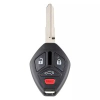 Carcasa Cheie Auto cu 4 butoane Techstar Compatibila Mitsubishi Lancer 2008–2015, Galant, Eclipse – model FCCID - 3