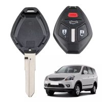 Carcasa Cheie Auto cu 4 butoane Techstar Compatibila Mitsubishi Lancer 2008–2015, Galant, Eclipse – model FCCID - 4