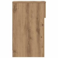 Set 2 noptiere cu sertar, stejar artizanal, 20 x 36 x 60 cm - 7