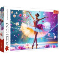 Puzzle Trefl - Balerina in Actiune, 1000 Piese - 1