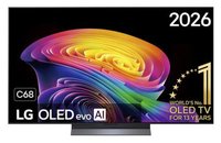 Televizor Smart OLED LG 55 inch OLED55C68LA, Ultra HD 4K, WiFi, CI - 1