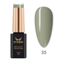 Everin Brilliance 35, oja semipermanenta verde khaki-oliv, 7 ml - 1