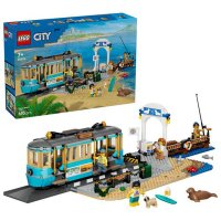 Tramvai de plaja clasic LEGO City 60506, 693 piese - 1