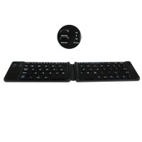 Tastatura Wireless Techstar®, Bluetooth 3.0, Pliabila, Windows/Android/iOS - 1