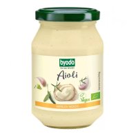 Maioneza Aioli Vegan cu Usturoi Fara Gluten 250ml Byodo - 1