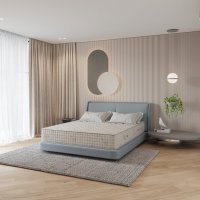 Saltea RELAX POCKET cu arcuri, 130x200 cm, H 26 cm, fata vara   fata iarna - 1