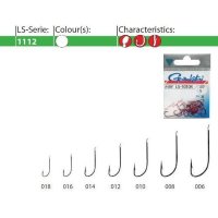 Carlige Gamakatsu LS-1112N Nickel - 25 Buc/Plic (Marime Nr. 18) - 2