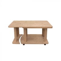 Masuta cafea, cu rotile, sherwood, 95x50x50 cm - 1