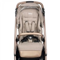 Carucior 3 in 1 Peg Perego Veloce Lounge 0 - 22 kg Mon Amour bej  roz i-Size - 7