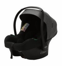 Carucior 3 in 1 Adamex Rimini Alu tip Collection Linen  EcoLeather cloud gray cu scaun iSize, parte sport reglabila pana la orizontala, cadru cu suspensii, landou cu suport de cap reglabil pe inaltime - 6