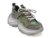 Pantofi sport GRYXX gri, 8585, din piele ecologica - 1