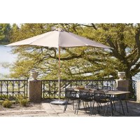 Umbrela de soare Orlando Taupe – 300x300x265 cm pentru terase si balcoane - 3