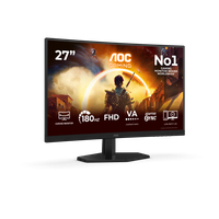 Monitor AOC C27G42FE pentru Gaming, 27 inch, Rezolutie 1920 x 1080, Culoare Negru si Rosu, Garantie 3 Ani - 1