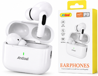 Casti Bluetooth TWS Andowl P9 cu Carcasa de Incarcare - 1