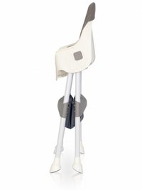 Scaun de masa multifunctional 4 in 1, Pliabil, cu Cos de depozitare, cu ham de siguranta, Tavita dubla detasabila, 70 x 56 x 92 cm, greutate 3.8 kg, Colibro Picolo Dove - 7