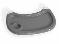 Scaun de masa multifunctional 4 in 1, Pliabil, cu Cos de depozitare, cu ham de siguranta, Tavita dubla detasabila, 70 x 56 x 92 cm, greutate 3.8 kg, Colibro Picolo Dove - 11