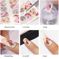 Tatuaj decor unghii STZ-976 - 2