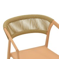 Fotoliu Sillia Cappuccino de la Pako World - Design Modern pentru Exterior - 6