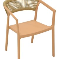 Fotoliu Sillia Cappuccino de la Pako World - Design Modern pentru Exterior - 7