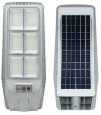 Lampa solara stradala cu senzor de miscare telecomanda 150W cu 6 casete Model JG 806 - 1