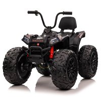 ATV Electric Kinderauto MonsterQuad 400W - Echipare PREMIUM, Negru - 1