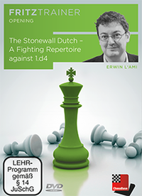 DVD: Stonewall Dutch - Un Repertoriu de Lupta Impotriva 1.d4 - Erwin L. Ami - 1