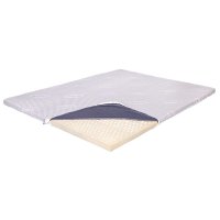 Topper Saltea Ortopedic 170x190 - Latex 5.5 cm cu Husa Antibacteriana - 1