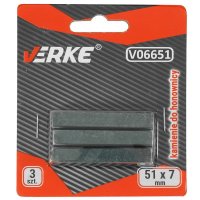 Set 3 pietre pentru honuit, Verke, V06651, 51x7 mm - 2