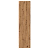 Dulap din lemn prelucrat, stejar artizanal, 100x50x200 cm, cu 1 raft - 5