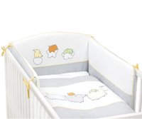 Lenjerie de pat Ceba Baby Elefantei, set cu 3 piese - 2