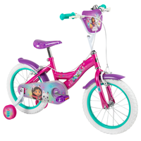 Bicicleta pentru copii 4-6 ani Huffy Gabbys Dollhouse 16 inch cu roti ajutatoare - 8