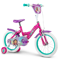 Bicicleta pentru copii 4-6 ani Huffy Gabbys Dollhouse 16 inch cu roti ajutatoare - 10