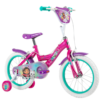 Bicicleta pentru copii 4-6 ani Huffy Gabbys Dollhouse 16 inch cu roti ajutatoare - 14