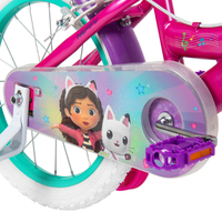 Bicicleta pentru copii 4-6 ani Huffy Gabbys Dollhouse 16 inch cu roti ajutatoare - 11