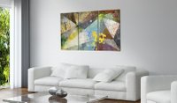 Tablou Canvas Bimago - Through the Prism of Colors, 90x60 cm - 2
