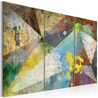 Tablou Canvas Bimago - Through the Prism of Colors, 90x60 cm - 1
